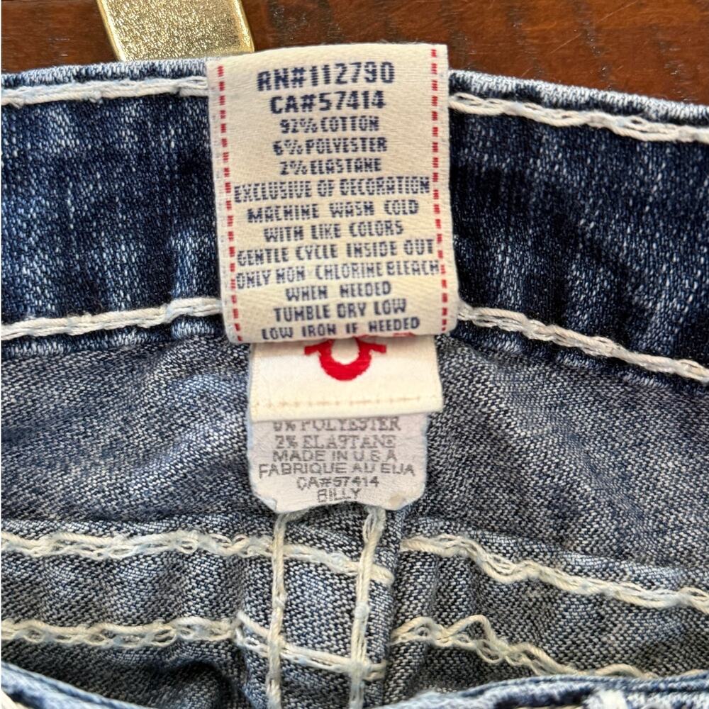 True Religion Billy Super T Sz 26 - Picture 5 of 7